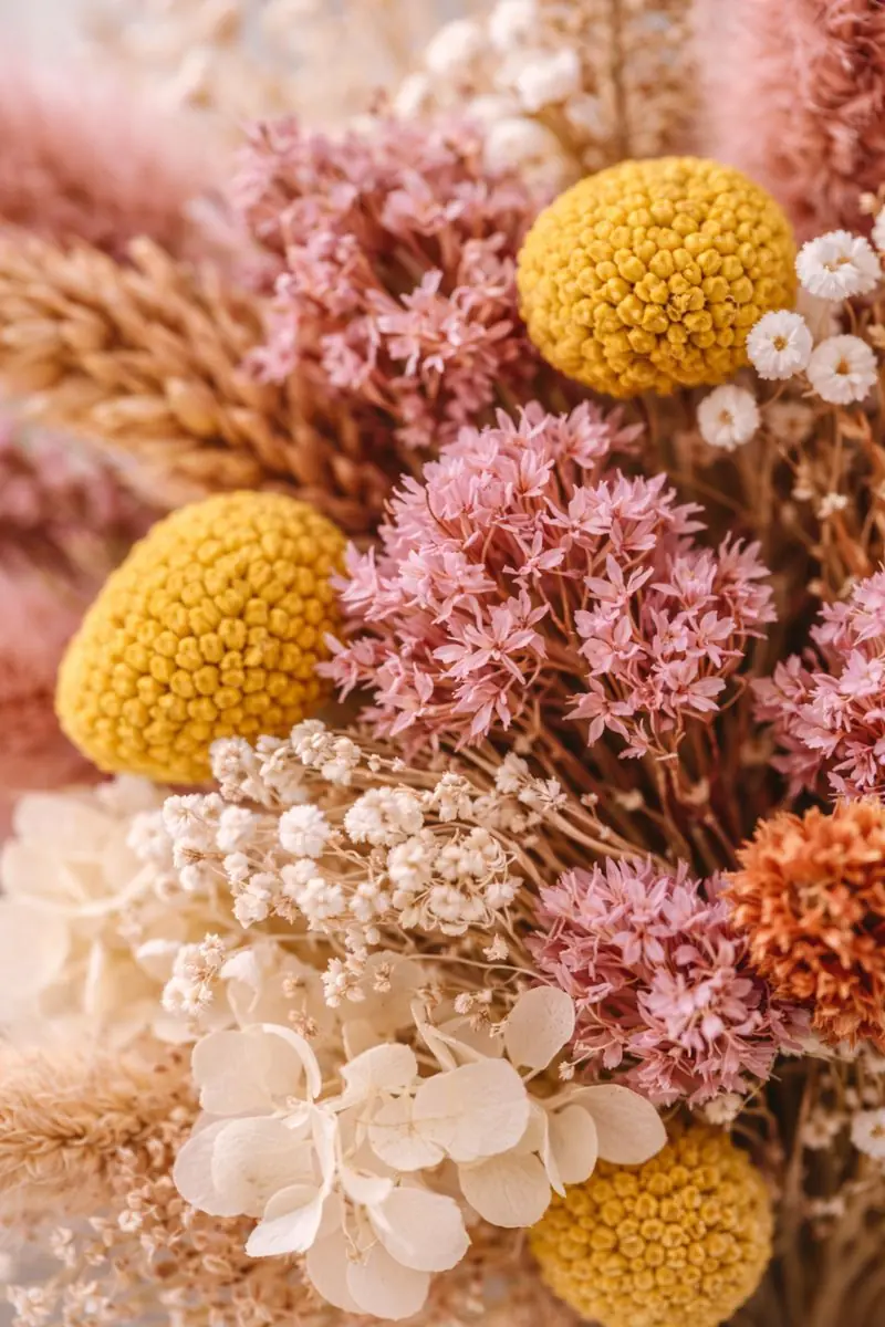 Trockenblumen Arrangement